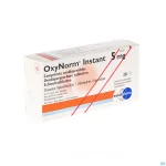 Oxycodone 5mg  (Oxynorm Instant smelttablet)