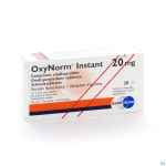 Oxycodon 20mg Verlengde