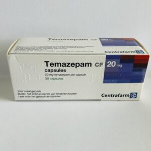 Temazepam 20mg capsules (doos)